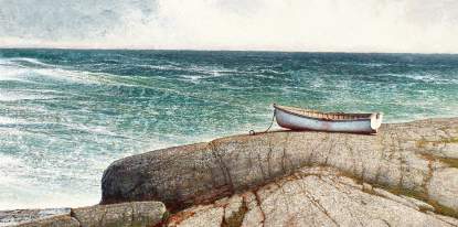 Photo of James O'Neil Painting, Gale Warnings