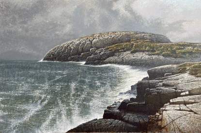 Photo of James O'Neil Painting, Out at Quoddy Head