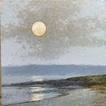 Photo of James O'Neil Painting, Strawberry Moon